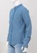 Сорочка з довгим рукавом чоловіча V 68757-70345 DNM LIGHT BLUE комір стійка, колір Світлий джинс, розмір M