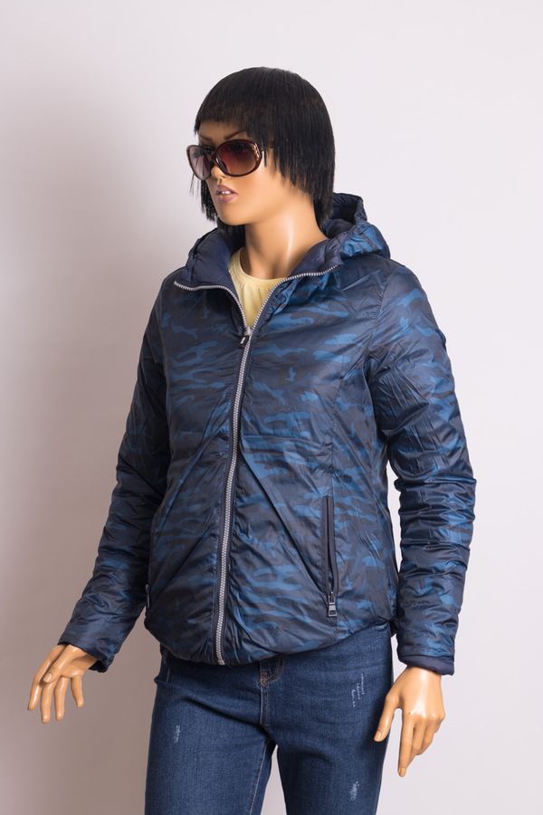 Куртка жіноча BS ANORA JACKET 475 NAVY двухсторонняя, колір Синій, розмір XS