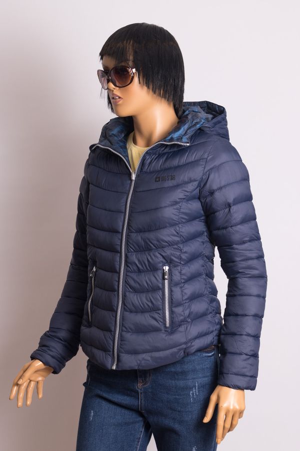 Куртка женская BS ANORA JACKET 475 NAVY двухсторонняя, цвет Синый, размер XS