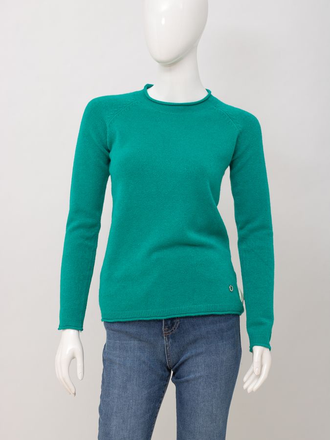 Джемпер жіночий LF WOMAN 8267 GREEN, колір Зелений, розмір S/M