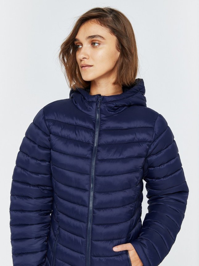 Куртка жіноча BS DAYTONA JACKET 403 NAVY (Двухсторонняя), колір Синій, розмір XS