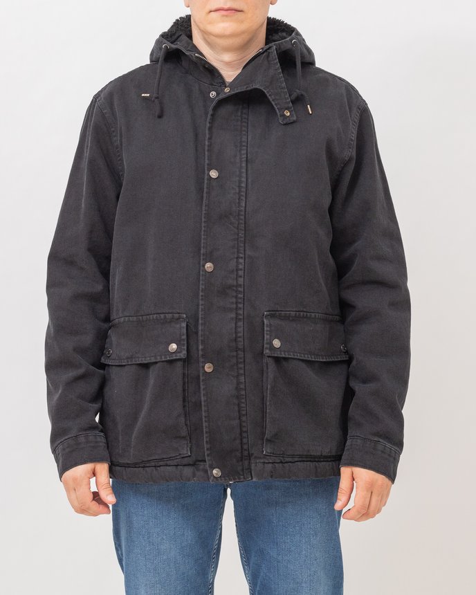 Куртка мужская WHITNEY E-MX1242 KOFANA хлопковая, цвет Черный, размер M
