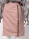 Юбка женская ITALY MODA A3019 PEMBE экокожа, цвет Розовый, размер S