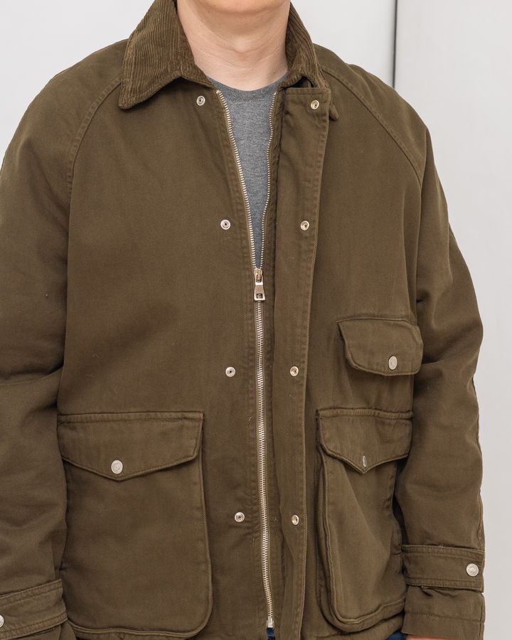 Куртка чоловіча WHITNEY E-MX1244 NIVA RGD HAKI котонова, колір Хакі (т.зелений), розмір M