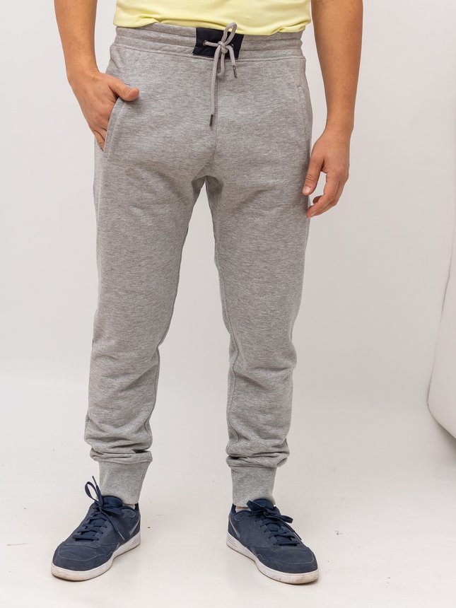 Спортивные брюки мужские MCL 15219 GRI MELANJ, цвет Светло-серый, размер L