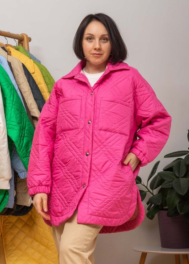 Куртка женская MIHOS R0202 PINK, цвет Розовый, размер ONE