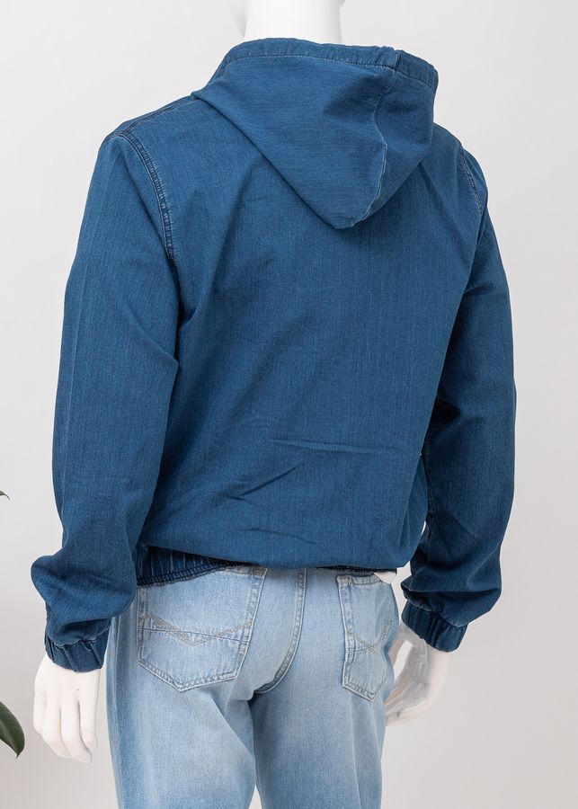 Куртка джинсова чоловіча V 96501-04793 V17 MAVI з капюшоном, колір Синій, розмір M