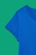 Футболка женская MOODO L-TS-4050 BLUE хлопковая с карманом, цвет Синий, размер XS