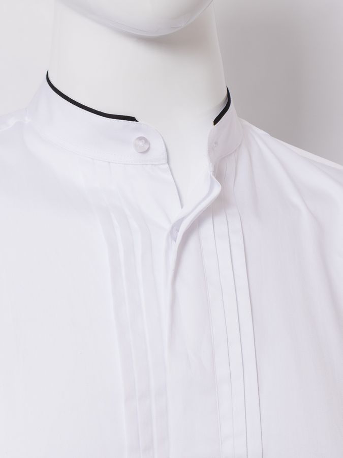 Рубашка с длинным рукавом мужская ZEN-ZEN 67011 BEYAZ, цвет Белый, размер XL